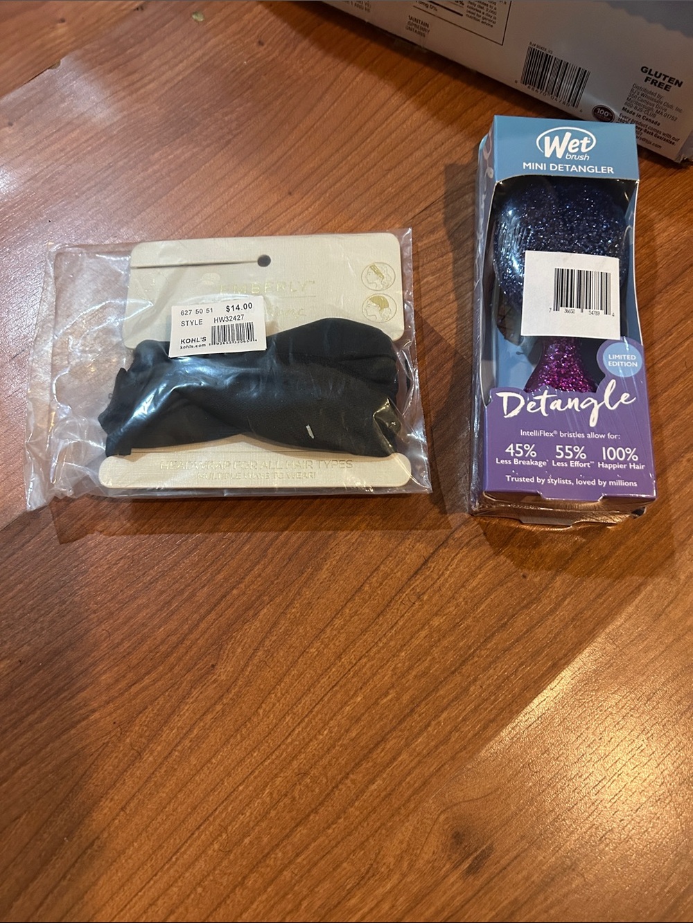Wet Brush Mini Detangler - Glitter Purple/Black